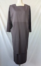 Vintage 1980s Vuokko Finland Smock Dress & Skirt Set L VGUC Lagenlook