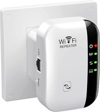WiFi Extender, WiFi Signal Booster Up to 3000sq.ft and 32 Devices