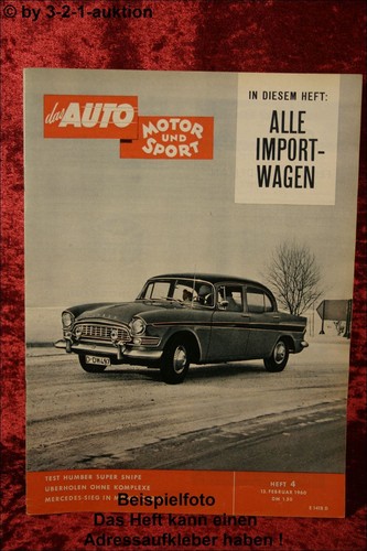 Auto motor sport - sport, 4/60