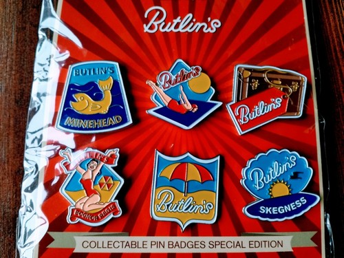 Butlins pin badges - butlins, 6
