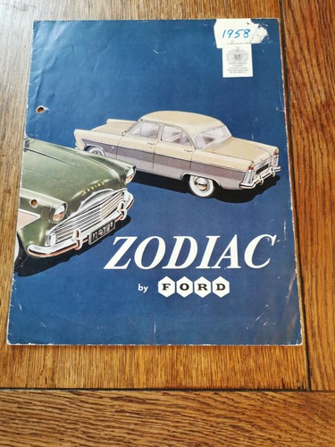 1958 ford zodiac car - ford,