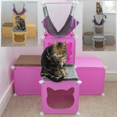 Modular cat cube play - modular,