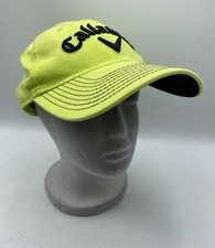 Callaway Golf Baseball Cap Hat One Size Odyssey Lime Green Yellow Summer Sun