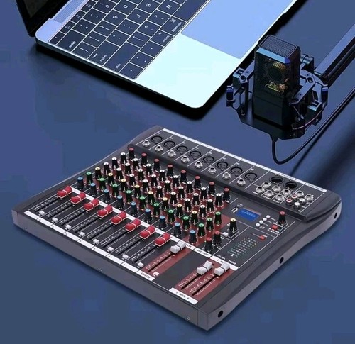 Audio mixer channel studio - mixer,, 8-channel