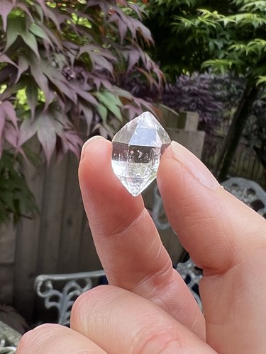 Herkimer diamond double water - diamond,
