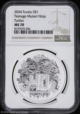 2024 $1 Tuvalu 1 oz Silver