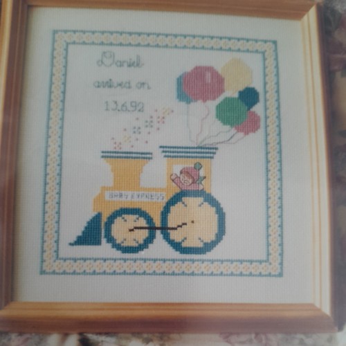 Periwinkle cross stitch kit - periwinkle,
