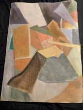 Old Large Abstract Painting no