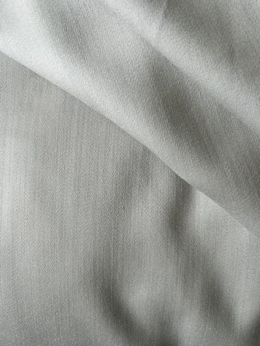 Soft grey cotton - blend, plain