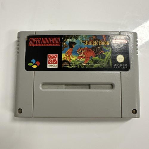 The jungle book super nintendo - the,