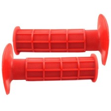 Yamaha XT350 XT200 Red Factory Image Racing Motorcycle Handlebar Grips Rubber