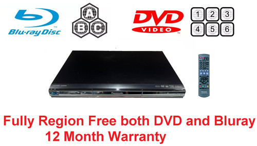 Panasonic multi region blu - panasonic,