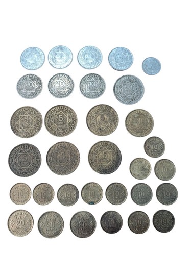 Moroccan franc coin - franc, 32