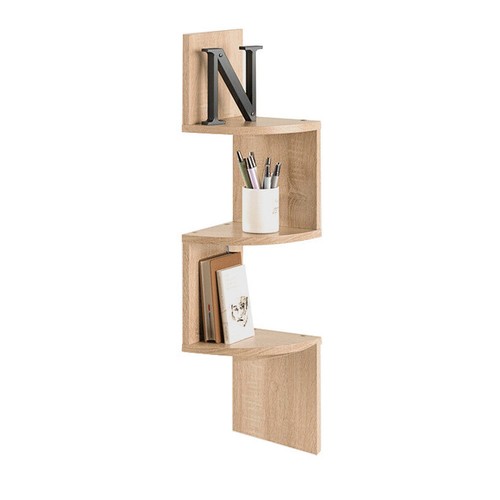 Floating corner shelf - floating, shelves