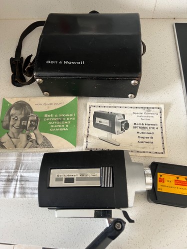Vintage bell howell super - &,