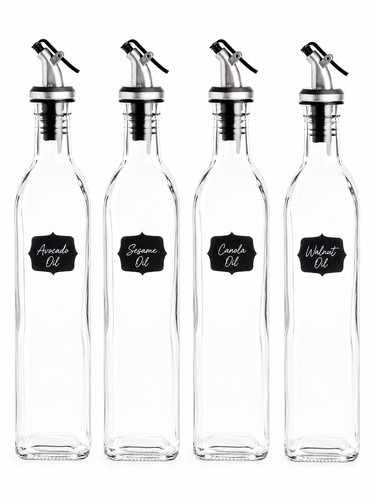 Oil vinegar dispenser - oil, bottles