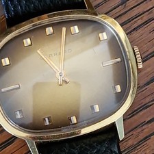 Mens Vintage Gold Plated