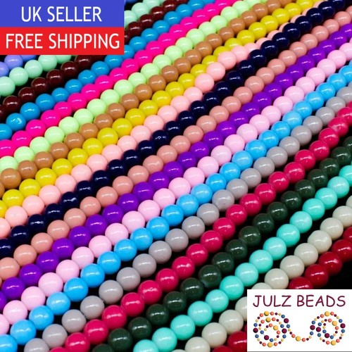 Glass beads opaque solid - glass,