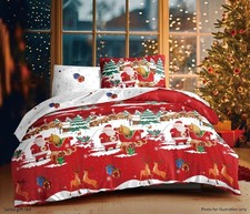 Christmas Santa Bedding Set