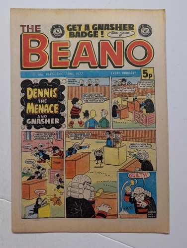 Beano comic 1847 - beano, no