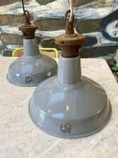 Pair of vintage industrial