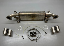 GENUINE PORSCHE 991 SPORTS EXHAUST SYSTEM QUAD TIPS