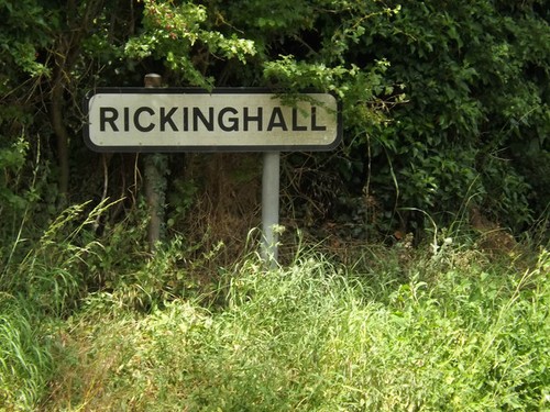 Photo rickinghall village - a3,