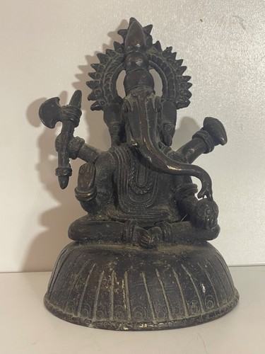 Ancient bronze ganesh south - ancient,