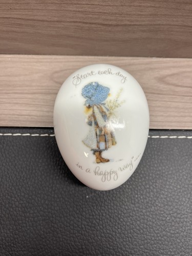 Holly hobbie ceramic trinket - holly,