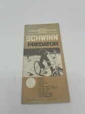Vintage Schwinn BMX Predator