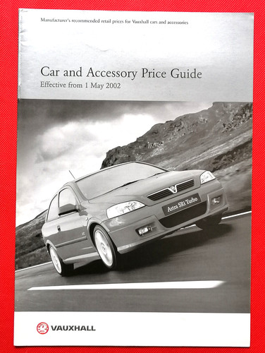 2002 vauxhall car accessory - car,
