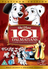 101 Dalmatians DVD (2008) Wolfgang Reitherman, Geronimi (DIR) cert U 2 discs