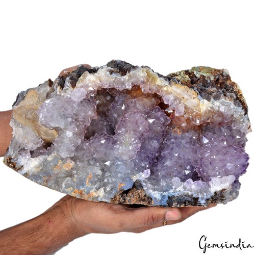 Natural purple amethyst - 9.7, kg