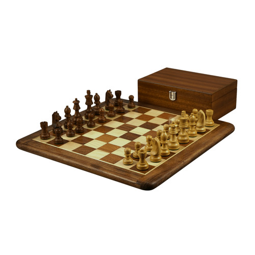 Sheesham chess set - sheesham, with