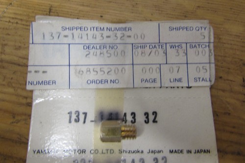 Nos yamaha dt1 - nos, tt250