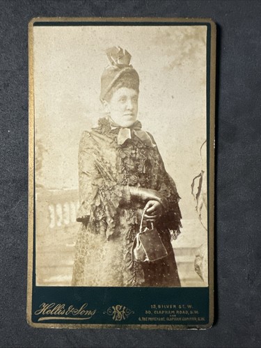 Cdv lady mourning - cdv,