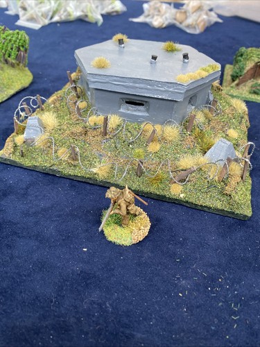 28mm bunker ww2 scratch built - 28mm,