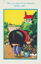 Vintage Saucy Seaside Postcard
