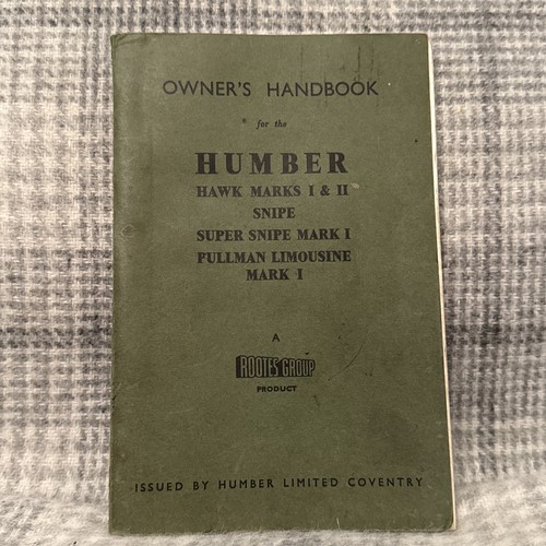 Humber hawk super snipe - humber,