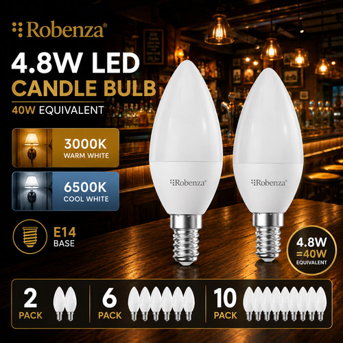 E14 ses led - bulb, 4.8w