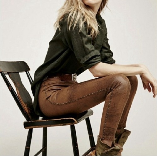 Free people brown - free, faux