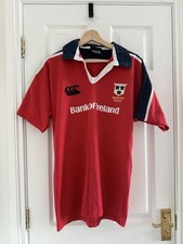 Vintage Canterbury Munster Rugby Jersey 1999-2001