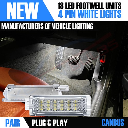Footwell led white under - 2x,
