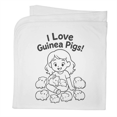 Love guinea pigs cotton - guinea,