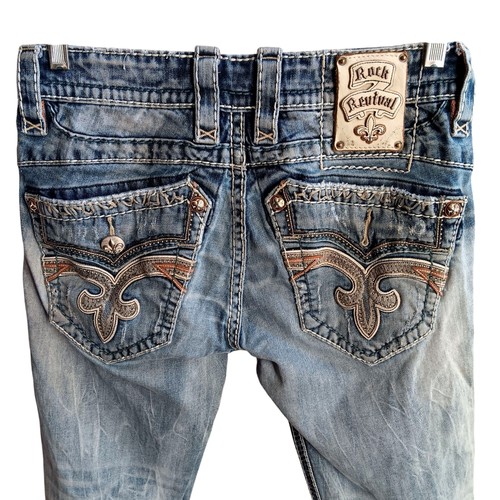 Rock revival denim - denim, sz