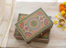 Jewellery Box Hand Painted