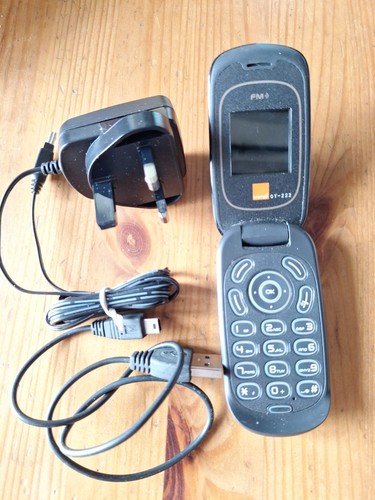 Black alcatel 222 - ot-222, mobile