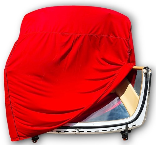 Red hardtop cover dust - cover,
