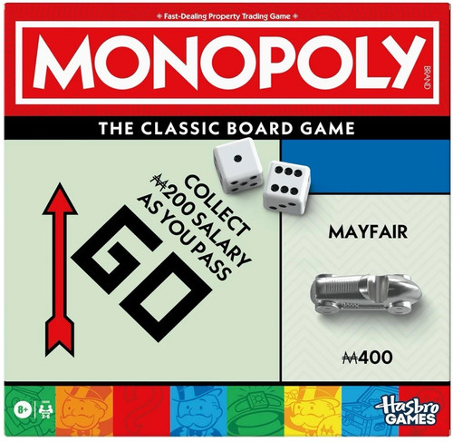 Monopoly board game with - game,