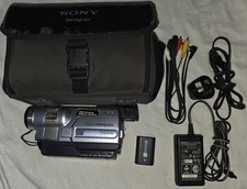 Sony Digital 8 Handycam Camera TRV355E Hi8 Cassette Playback